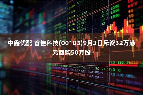 中鑫优配 首佳科技(00103)9月3日斥资32万港元回购50万股